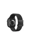 Apple Watch 42mm Milano Metal Kordon - Siyah-1