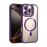Joko Apple İphone 16 Pro Max Rem Lensli Magsafe Standlı Kapak - Derin Mor-1