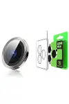 Apple iPhone 15 Plus Raze Metal Kamera Lens - Pembe-3