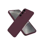 Samsung Galaxy A36 Kılıf First Silikon - Mürdüm-2