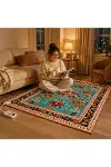 TY-2*2 1599W 200x200cm Isıtmalı Pad Halı - Dijital Termostatlı Karbon Kristal Teknolojisi-2