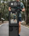 4K Aksiyon ve Vlog Kamera 2.0 İnç IPS Ekran Otomatik Odaklama ve Kompakt Tasarım-1