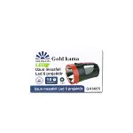2W Tek Ledli El Feneri Projektör Fiş Şarjlı 2 Kademe Işık Ayarı GK-6665-3