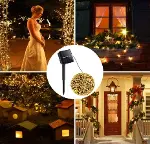 11m 100 Led Gün Işığı Solar Mz-66 Ve Mz-321-1