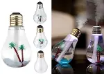 Hava Nemlendirici Ampul Görünümlü Hazneli Buhar Makinesi 400 ml.-2