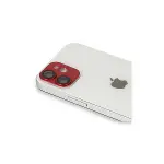 Apple İphone 11 Pers Alünyum Kamera Lens - Kırmızı-3