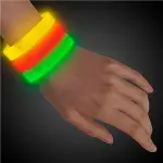 Glow Partisi Glow Ekstra Kalın Fosforlu Bileklik 6 Renk 6 Adet-2