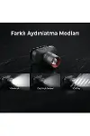 BXT1FL 10W Şarj Edilebilir Kafa Feneri 750 Lümen 2500mAh 4 Işık Modlu Zoom Özellikli LED Kafa-5
