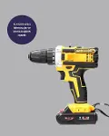 24 Parça Çift Bataryalı Akülü Darbeli Matkap – Güçlü Motor, Metal Dişli, LED Işıklı-3