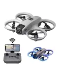 Uzaktan Kumandalı Mini Drone HD Kamera Işıklı Tasarım-2