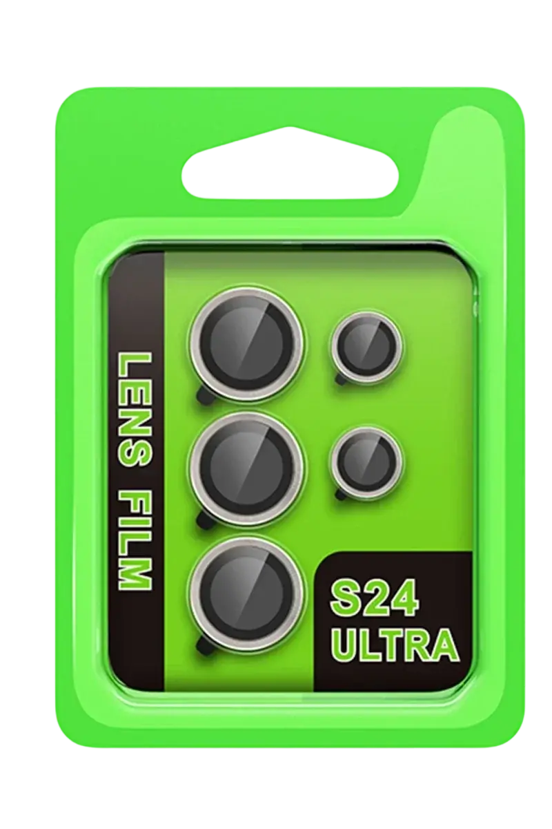 Samsung Galaxy S24 Ultra Raze Metal Kamera Lens - Gri