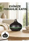 7 Renk Işıklı Ultrasonik Hava Difüzörü – Sessiz ve Güvenli Kullanım Yeni Nesil-1
