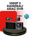 Araç Kamerası 3’lü Sistem | Full HD, Sesli Kayıt ve Park Gözeti-1