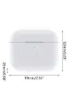 3.Nesil İOS Android Uyumlu Bluetooth 5.0 Beyaz Çağrı Cevaplama-4