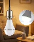 Elektrik Kesintisinde Yanan Şarjlı LED Ampul E27 6500K Güçlü Işık-1