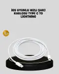 30W Hızlı Şarj Destekli 5.0A Type-C Kablo Veri Aktarım Özellikli-1