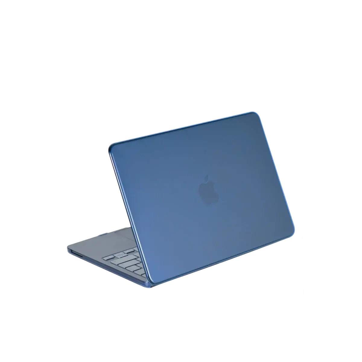 MacBook Neo Şeffaf Macbook Kapak - Mavi
