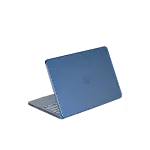 MacBook Neo Şeffaf Macbook Kapak - Mavi-1