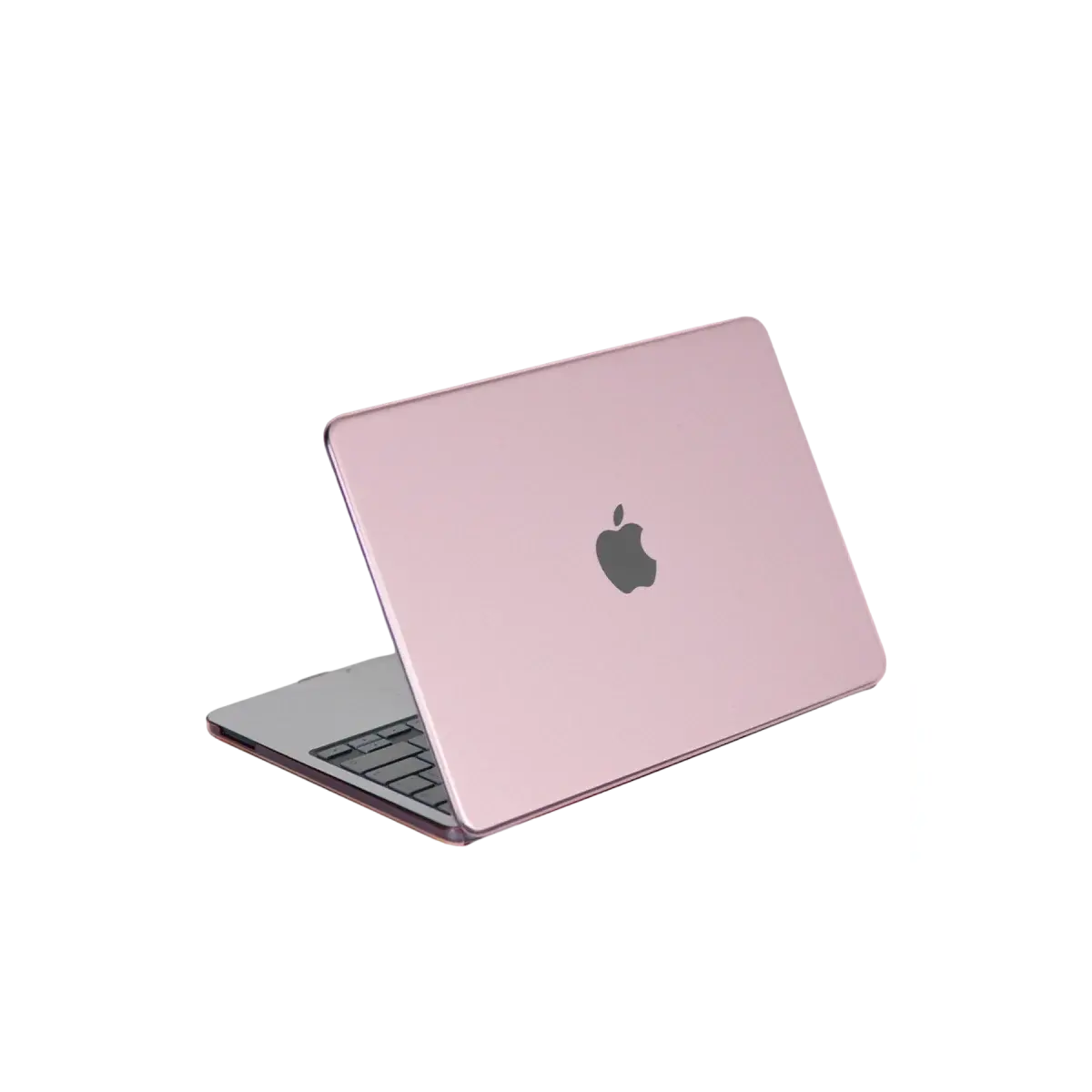 MacBook Neo Şeffaf Macbook Kapak - Pembe