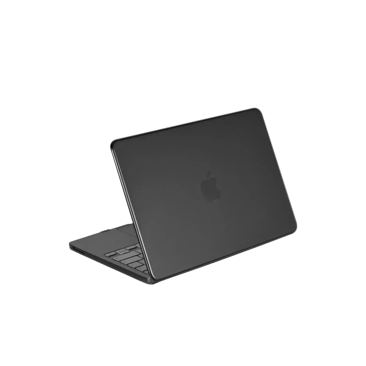 MacBook Neo Şeffaf Macbook Kapak - Siyah