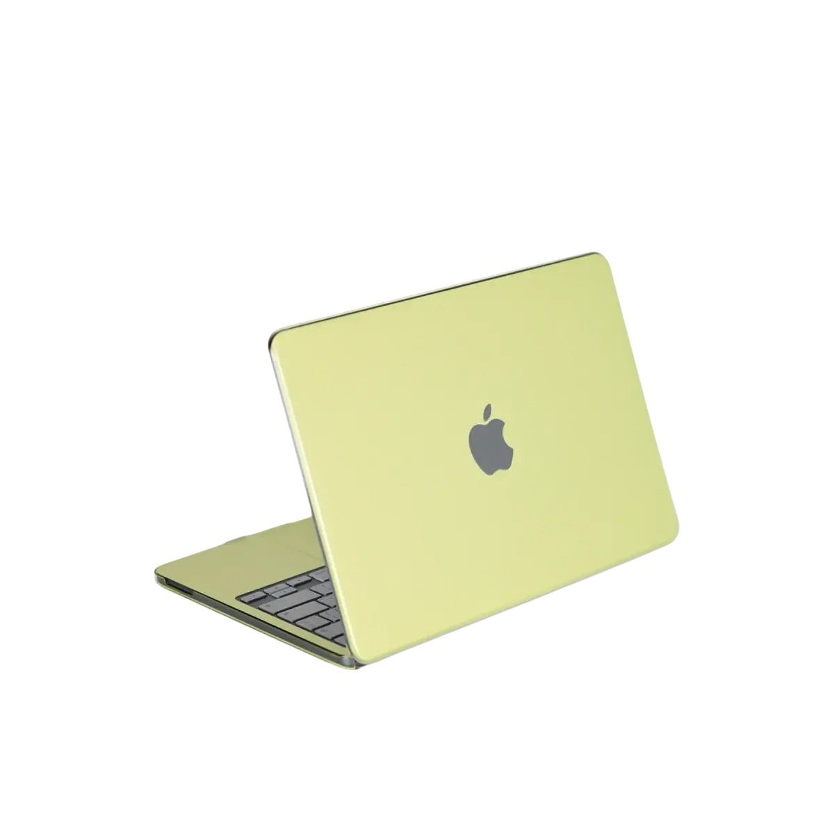 MacBook Neo Şeffaf Macbook Kapak - Yeşil