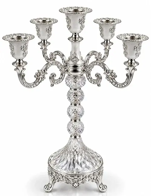 Kristal Şamdan Mumluk Alk6397