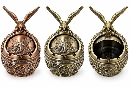 Metal Kartal Tasarımı Küllük Alk6403