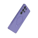 Samsung Galaxy S25 Ultra Regal Magsafe Standlı Kapak - Lila-3
