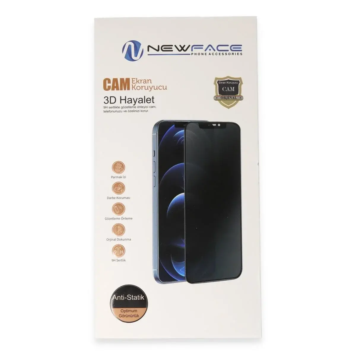 Xiaomi Poco X8 Pro Max 3d Antistatik Hayalet Cam Ekran Koruyucu - Şeffaf