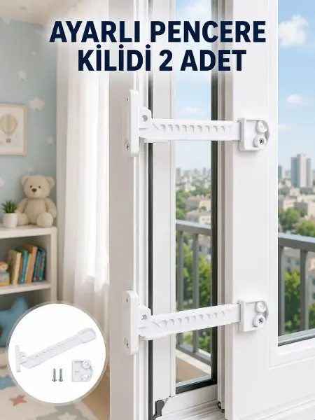 İçe Açılan Pencereler İçin Güvenlik ve Sınırlayıcı Aparat Yeni Nesil
