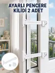 İçe Açılan Pencereler İçin Güvenlik ve Sınırlayıcı Aparat Yeni Nesil-1