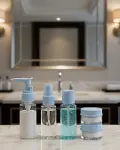 Kompakt 5’li Seyahat Banyo Şişe Takımı Çantalı-1