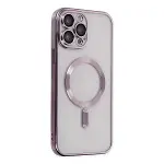 Apple İphone 13 Pro Max Kılıf Kross Magneticsafe Kapak - Mor-3