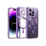 Apple İphone 13 Pro Max Kılıf Kross Magneticsafe Kapak - Mor-1