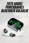 Yeni Nesil Bluetooth Kulaklık Çağrı Cevaplayabilen Dijital Göstergeli Powerbankli-2