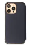 Apple iPhone 14 Pro Kılıf Dolpin Kapaklı - Lacivert-3