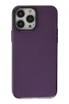 Apple iPhone 13 Pro Max Kılıf Anka PC Sert Metal Kapak - Mor-1
