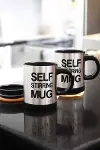 Yazılı Mug Kupa Karıştırıcı Özelliği Ve Paslanmaz Çelik-2