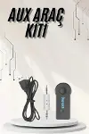 Yeni Nesil Bluetooth Aux Araç Kiti Siyah TV Tablet Telefon Araç Araba-2