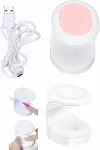 Mini Taşınabilir Kalıcı Oje Jel Tırnak Kurutucu Fototerapi Makinesi-3