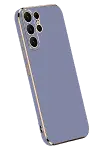Samsung Galaxy S24 Ultra Kılıf Volet Silikon - Mavi-1
