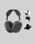 Bluetooth V5.0 Kablosuz Kulak Üstü Kulaklık | Katlanabilir, Mikro USB Girişli-2