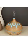 Aroma Difüzör Gece Işığı 7 Led DESENLİ Nemlendirici Kumandalı Buhar Makinesi 550 ml-4