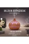 Aroma Difüzör Gece Işığı 7 Led DESENLİ Nemlendirici Kumandalı Buhar Makinesi 550 ml-1