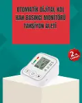 Kol Tipi LCD Ekranlı Elektronik Tansiyon Monitörü-1