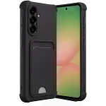 Samsung Galaxy A36 Kılıf Kelvin Kartvizitli Silikon - Siyah-3