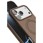 Apple İphone 17 Pro Regal Magsafe Standlı Kapak - Çöl Titanyum-3