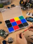 560 Makaron Seti Elektrik ve Elektronik Kablo İzolasyon Tamir Seti-5