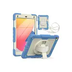 Apple İpad 5 Air 9.7 Kılıf Strap New Tablet Kapak - Mavi-1