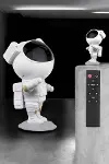 Çocuklara Özel Projeksiyon Astronot Lamba Speaker Sevimli-3